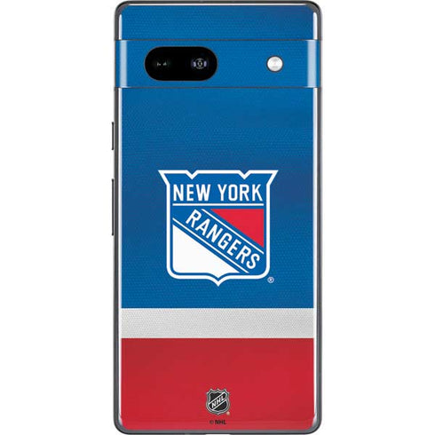 NHL New York Rangers Jersey Google Pixel 7a Skin